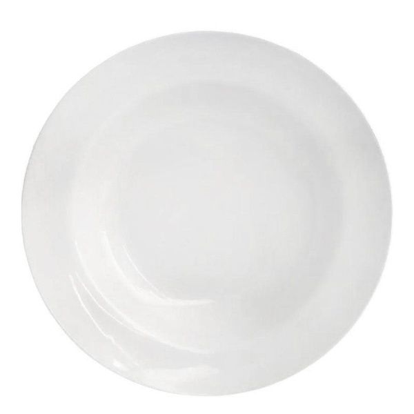 Тарелка глубокая 24см фарфор БЕЛЬЕ Идиллия (12)