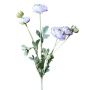 Цветы искусственные Ранункулюс лавандовый 67см