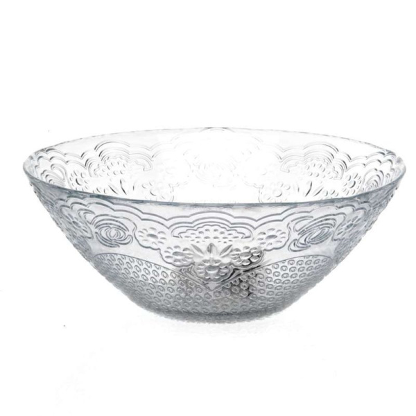 Салатник 390мл 140мм стекло ЛЕЙСИ (12)