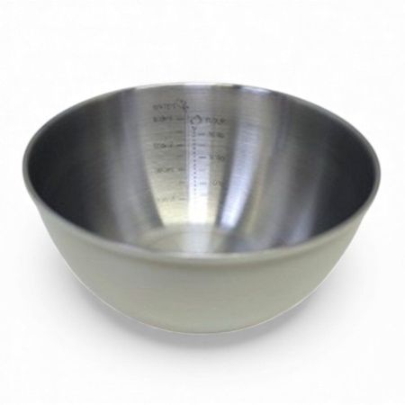 Миска 1,6л 22см нерж.сталь с мерной шкалой 254гр ST-4392 (60)