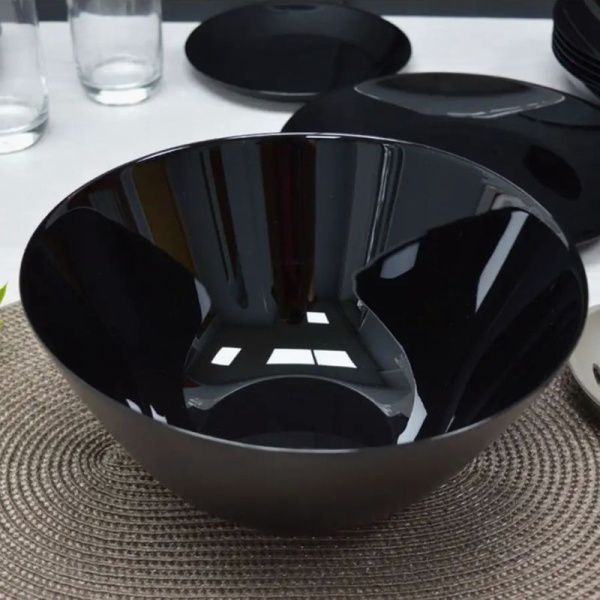 Столовый набор 19пр стеклокерамика ЗЕЛИ БЛЭК V3915 (1)