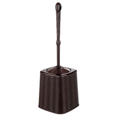 Ершик туалетный 355*120*120мм пластик ЭЛЕГАНС коричневый (20)
