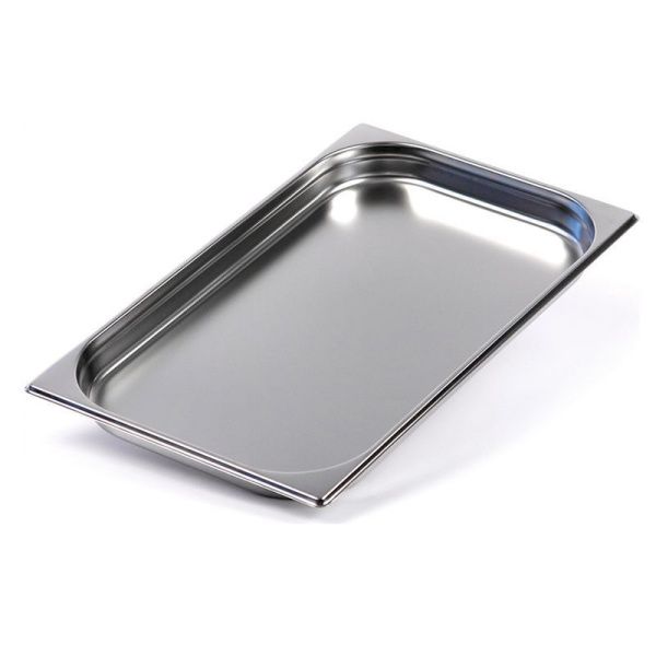 Гастроемкость 0,8мм нерж. сталь 1/1*1,5'' 530*325*40мм без крышки 811-40 (6/5)