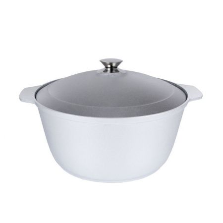 Жаровня 5л алюминий мет.крышка (5)