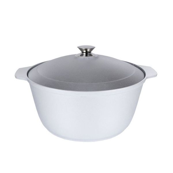 Жаровня 5л алюминий мет.крышка (5)