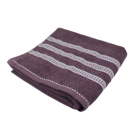 Полотенце махровое 50*90см ПОРТО темно-лиловый