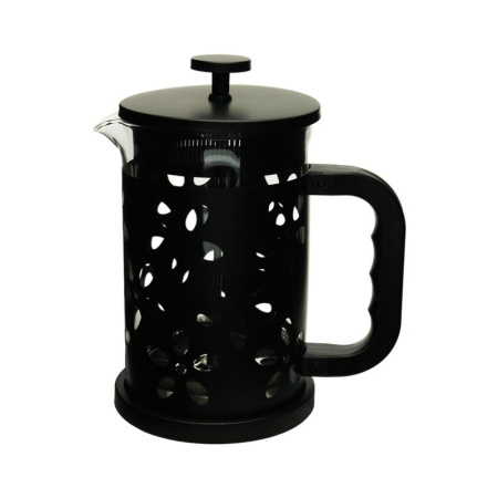 Френч-пресс 800мл пластик/стекло Цветы JC-15538 (24)