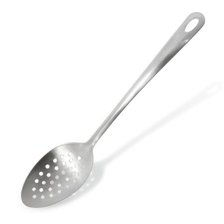 Ложка кулинарная 26*6*9см нерж.сталь с отверстиями М800-47/JC-17724 (360)