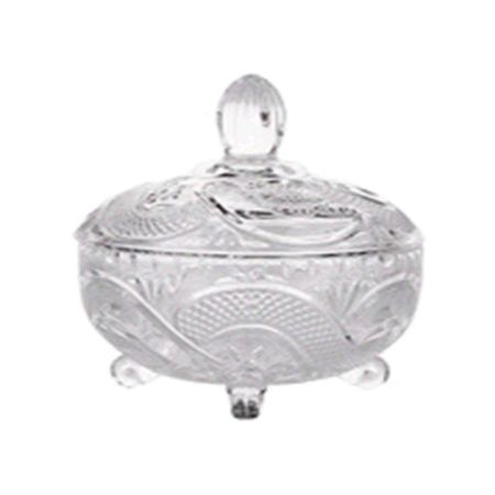 Сахарница с крышкой стекло (48)