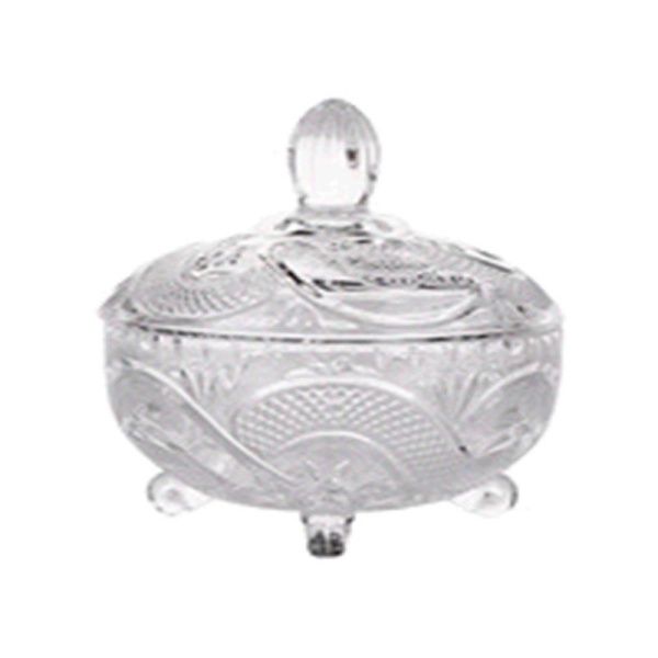 Сахарница с крышкой стекло (48)