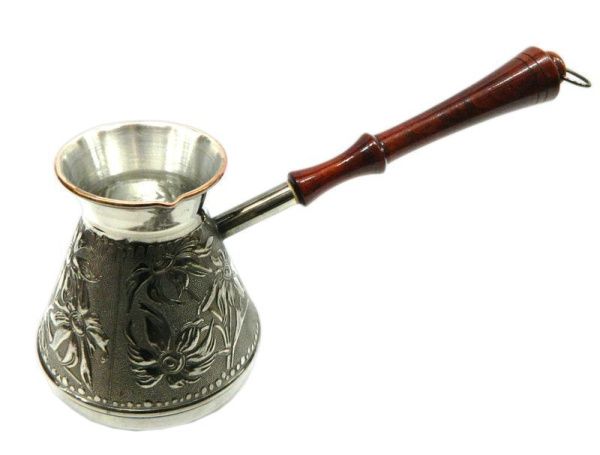 Турка 640мл медь РОМАШКА (40)