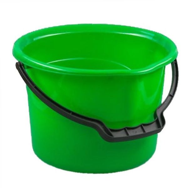 Ведро 11л пластик ВОЛНА без крышки (40)