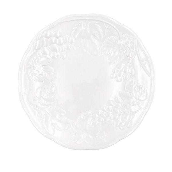 Тарелки мелкие набор 4шт 27см фарфор ВИНОГРАДНАЯ ЛОЗА обеденные (6)