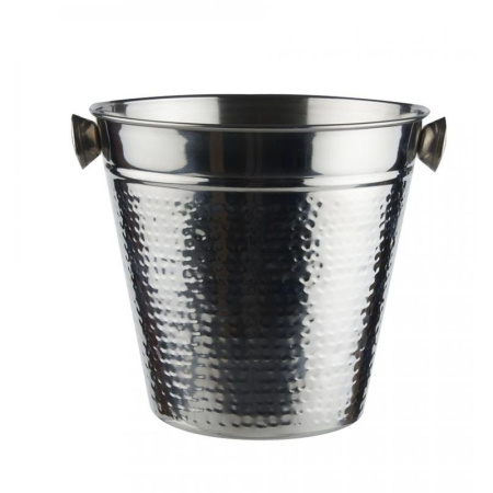 Ведерко для льда 1,5л 14,3*13,2см нерж.сталь зеркальная полировка ПРОФИ 0157 (12)