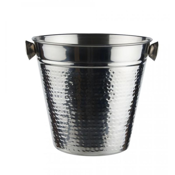 Ведерко для льда 1,5л 14,3*13,2см нерж.сталь зеркальная полировка ПРОФИ 0157 (12)
