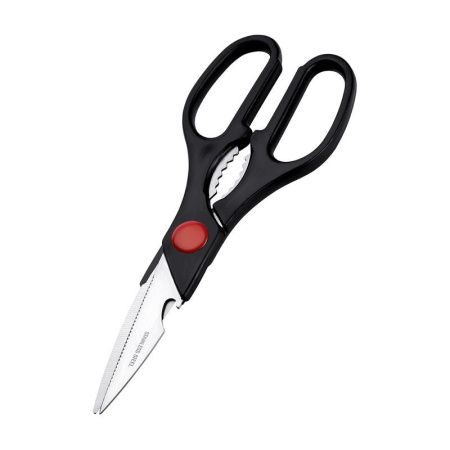Ножницы кухонные 20*7,5см нерж.сталь/пластик Forte 93-BL-12.3 (100)