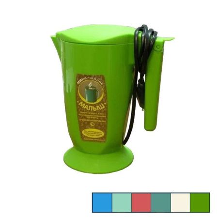 Чайник электрический 500мл пластик Малыш 600Вт 170*95*160мм (60)