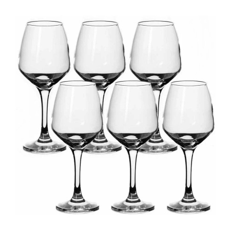 Бокалы набор 6шт 350мл стекло ИЗАБЕЛЛА 440271В (4)