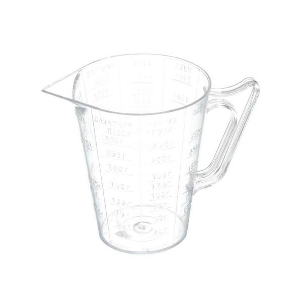 Мерная кружка 430мл пластик PS ПУ-012К (40)