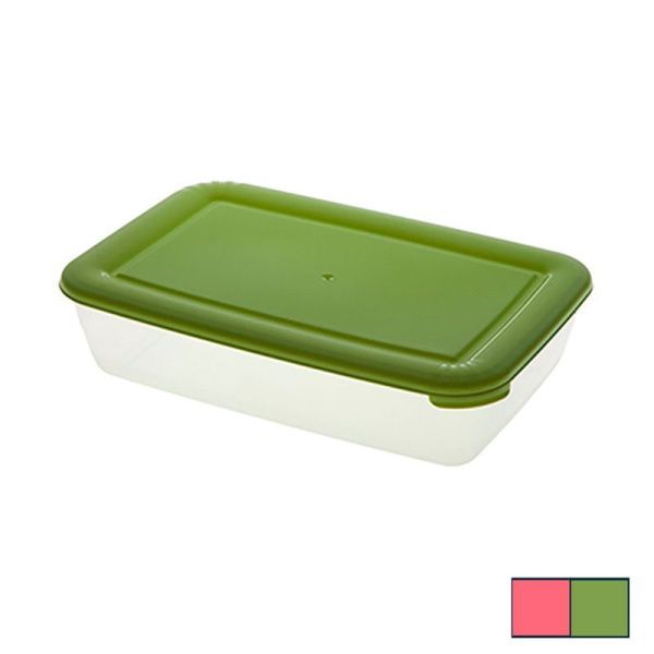 Контейнер пищевой 450мл 165*110*40мм пластик прямоугольный (52)