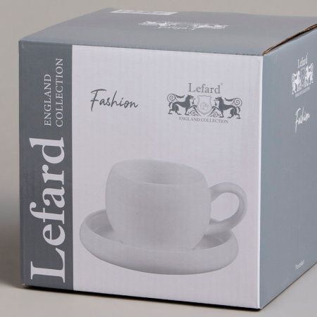 Чайный набор 4пр фарфор FASHION на 2 персоны 220мл (12)