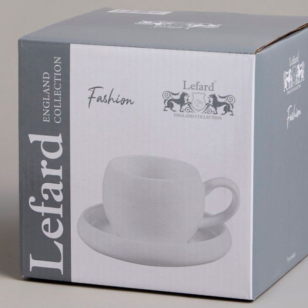 Чайный набор 4пр фарфор FASHION на 2 персоны 220мл (12)