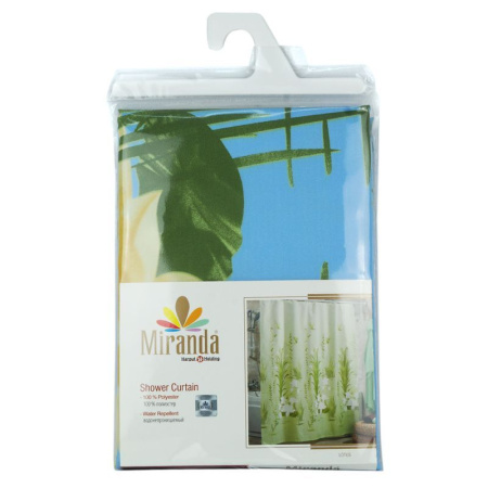 Штора для ванной 180*200 полиэстер MIRANDA (35)