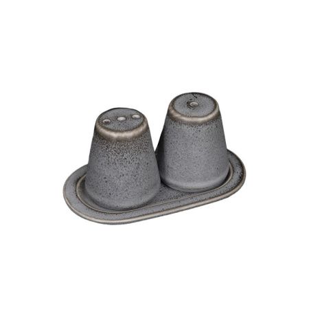 Набор для специя 2пр фарфор URBANO серый [V7-SPcem] (6)