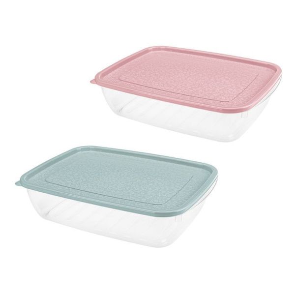 Контейнер пищевой 5л 352*256*85мм пластик АРТ-ДЕКОР (4)