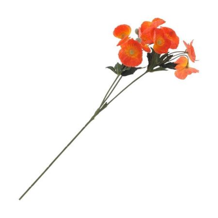 Цветы искусственные Мак 63см