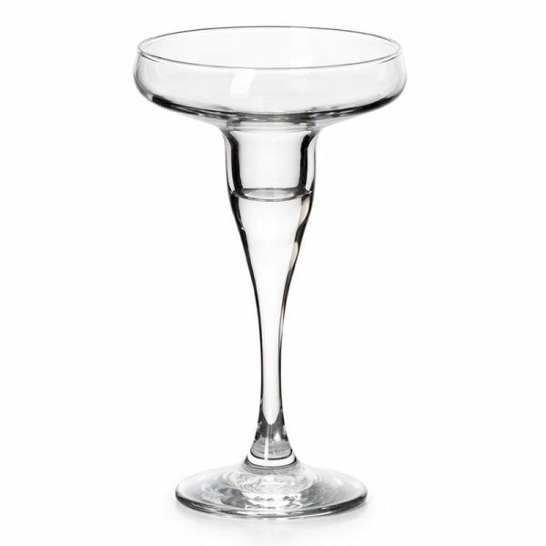 Подсвечник 17см стекло БЕЙСИК (12)