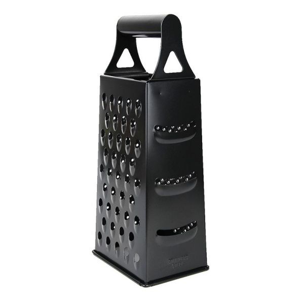 Терка 4 гранная 24см нерж.сталь черная арт.100103 (12/48)