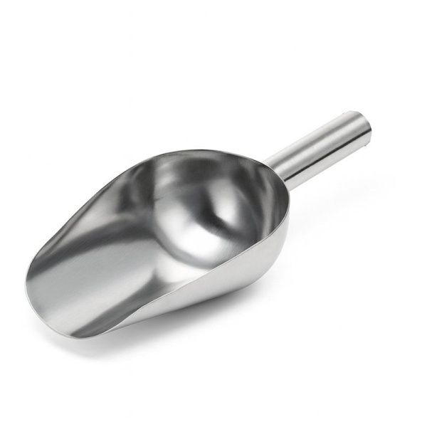 Совок для сыпучих продуктов 24,5*9,5*6см нерж.сталь JC-18099 (300)