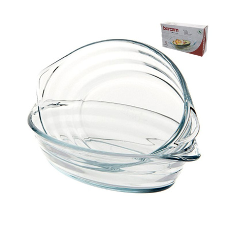 Форма для запекания набор 2шт 520мл стекло БОРКАМ (6)