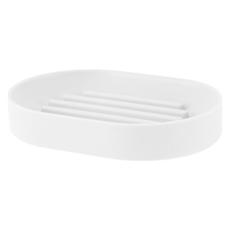 Мыльница 12*8,3*2см пластик KeeРlex белое облако (23)